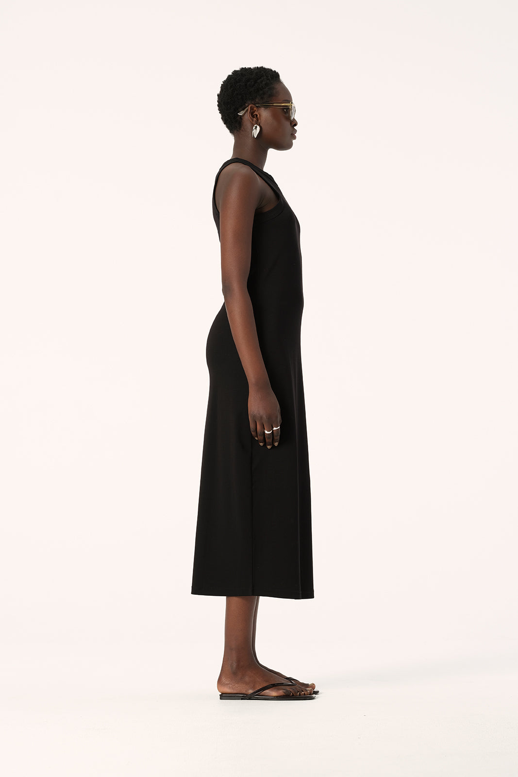 Zoe Tank Dress Black