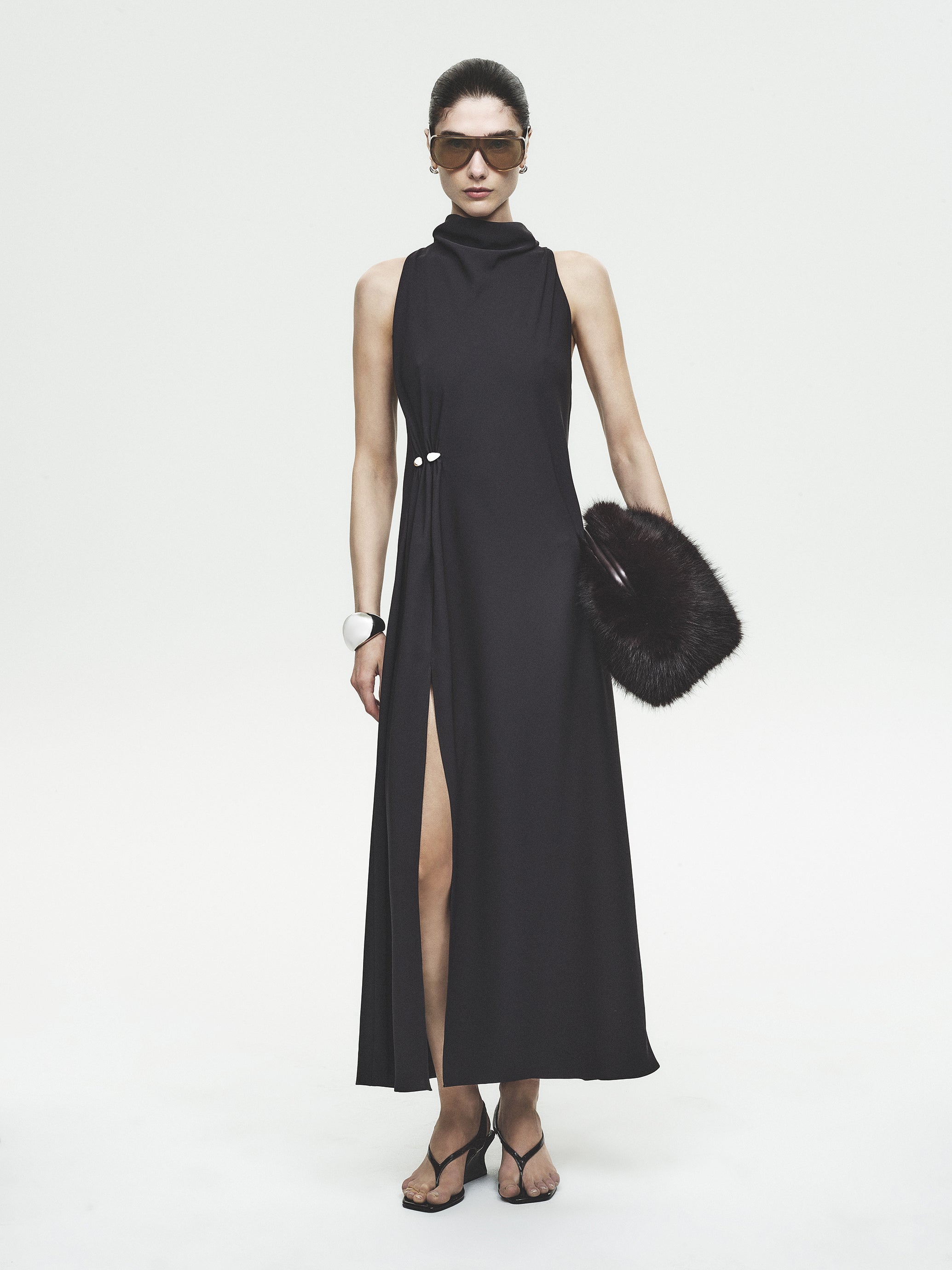 Harper Maxi Dress Slate