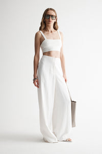 Palermo Knit Bralette White