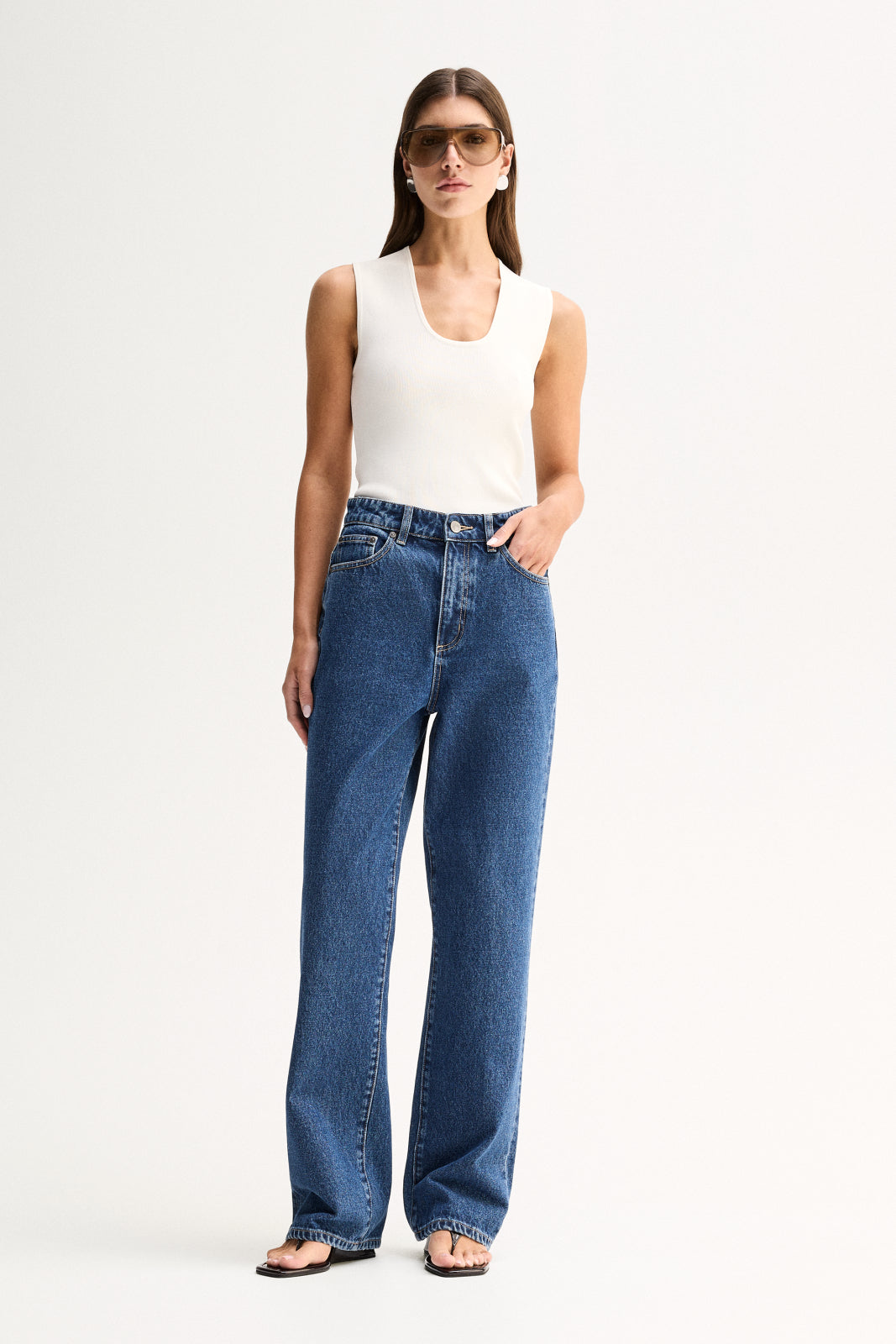 Odin Jean Dark Indigo