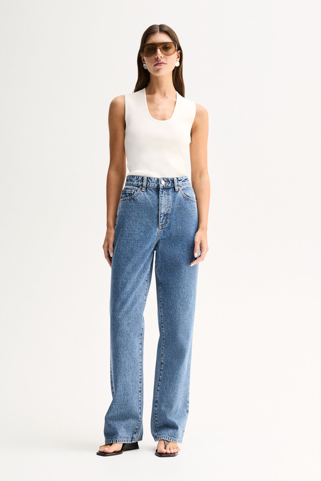 Serena White Knit Off Shoulder Top | Elka Collective