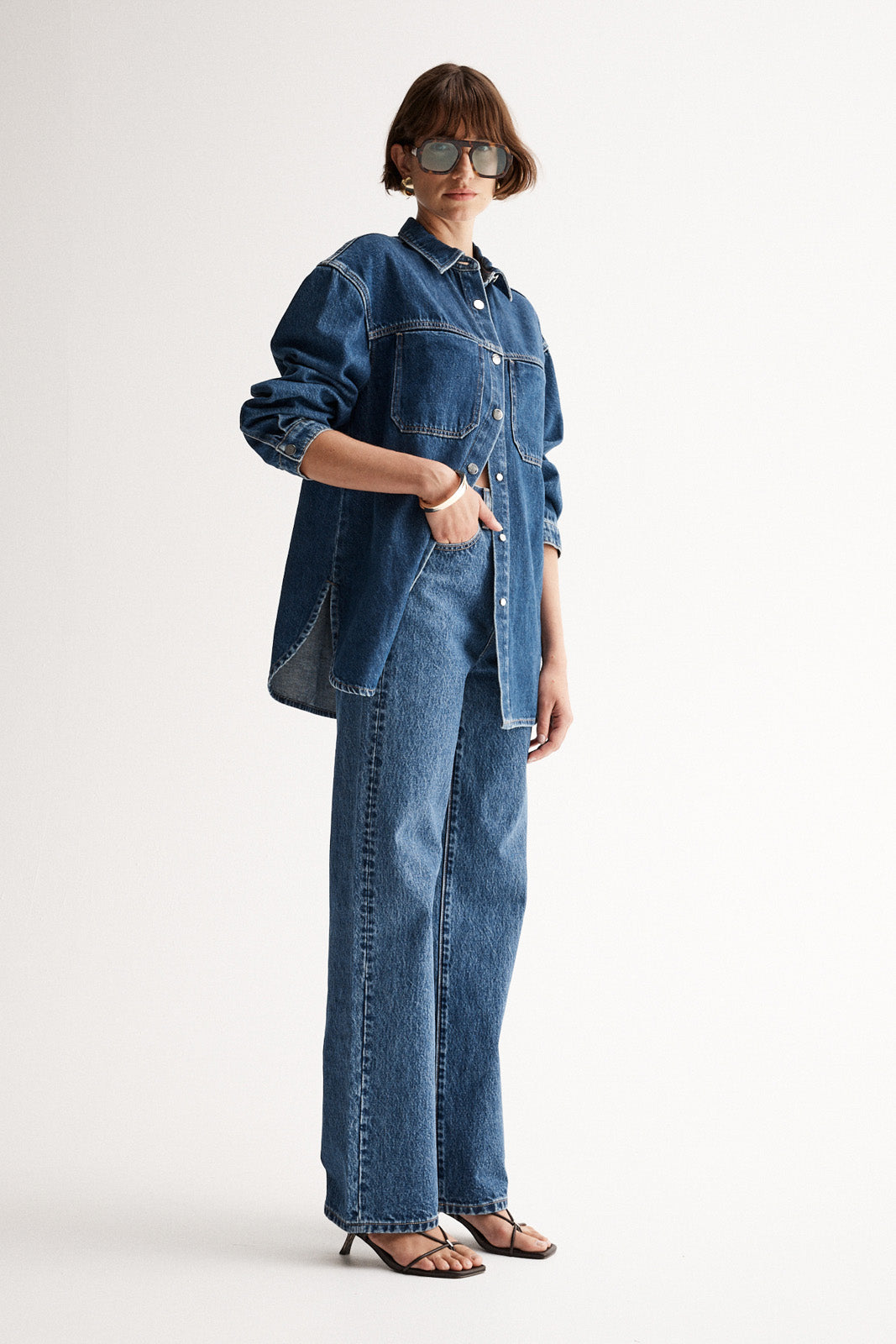 Odin Denim Shirt Dark Indigo