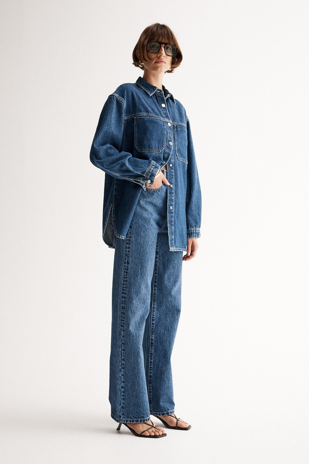 Odin Denim Shirt Dark Indigo