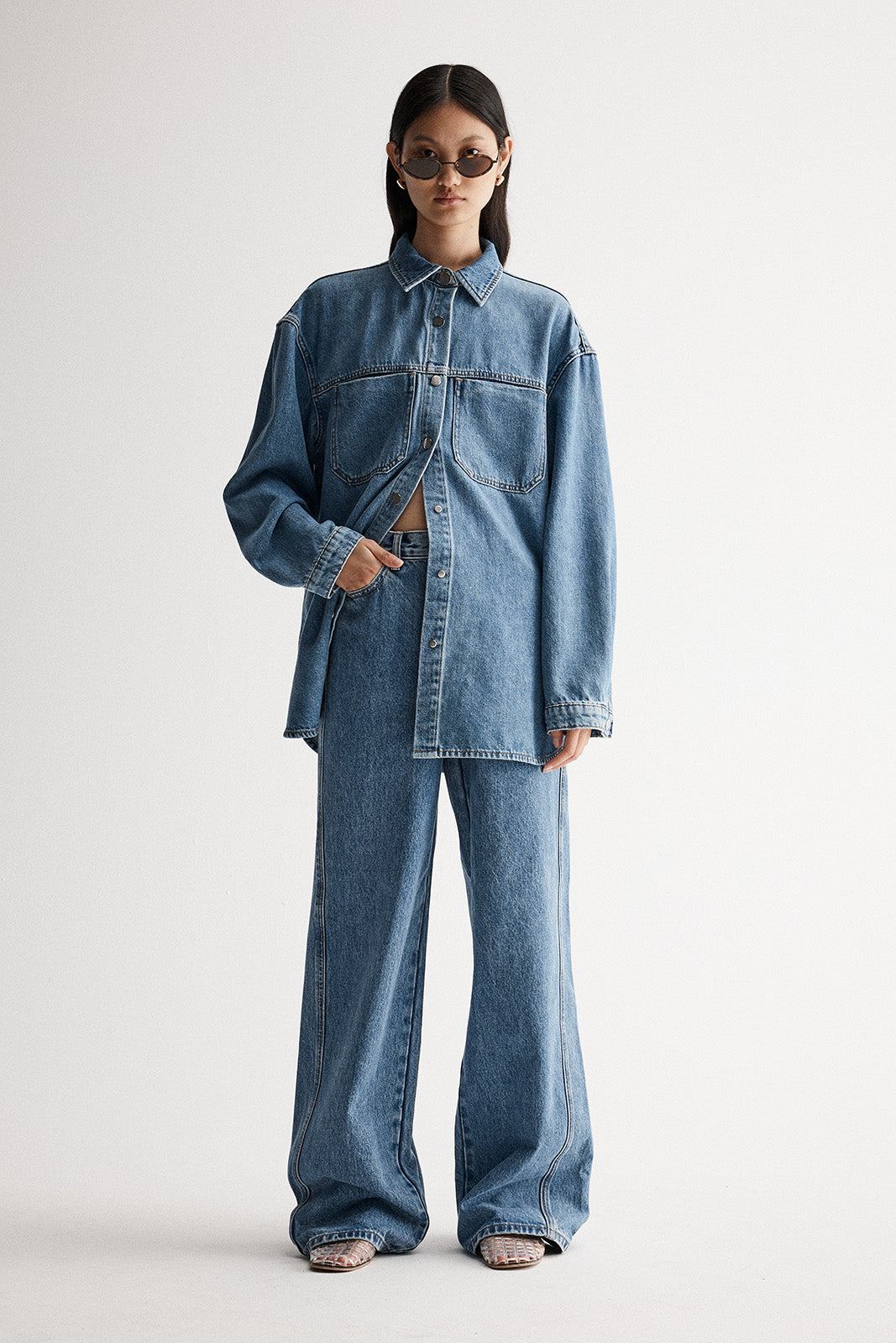 Odin Denim Shirt Trinity Blue