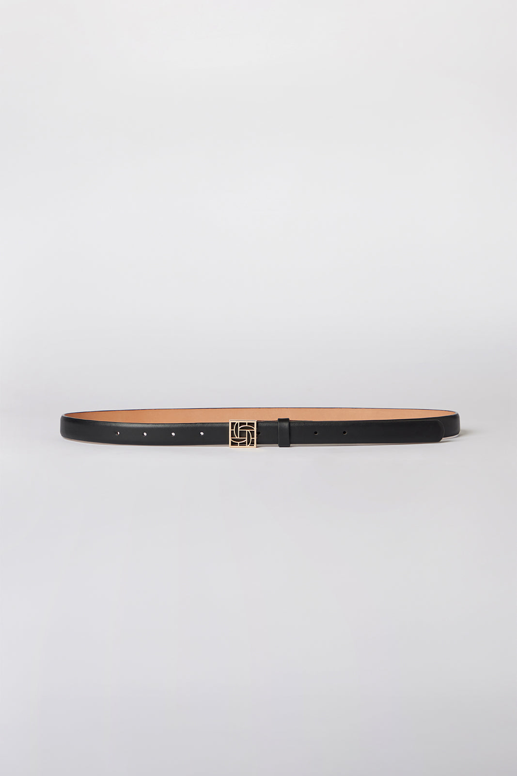 Monogram Belt Black