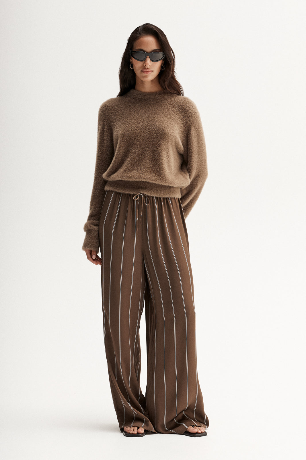 Tate Knit Top Tan