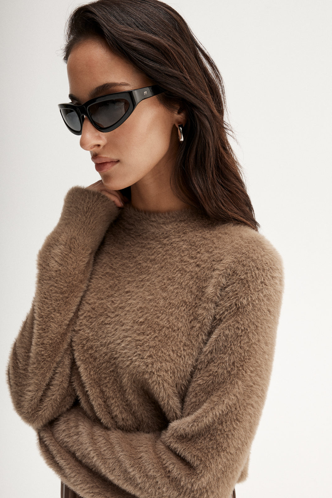 Tate Knit Top Tan