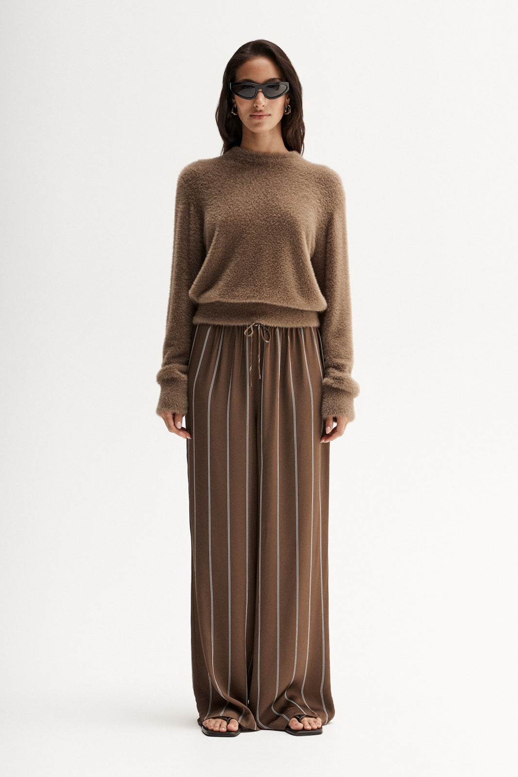 Tate Knit Top Tan
