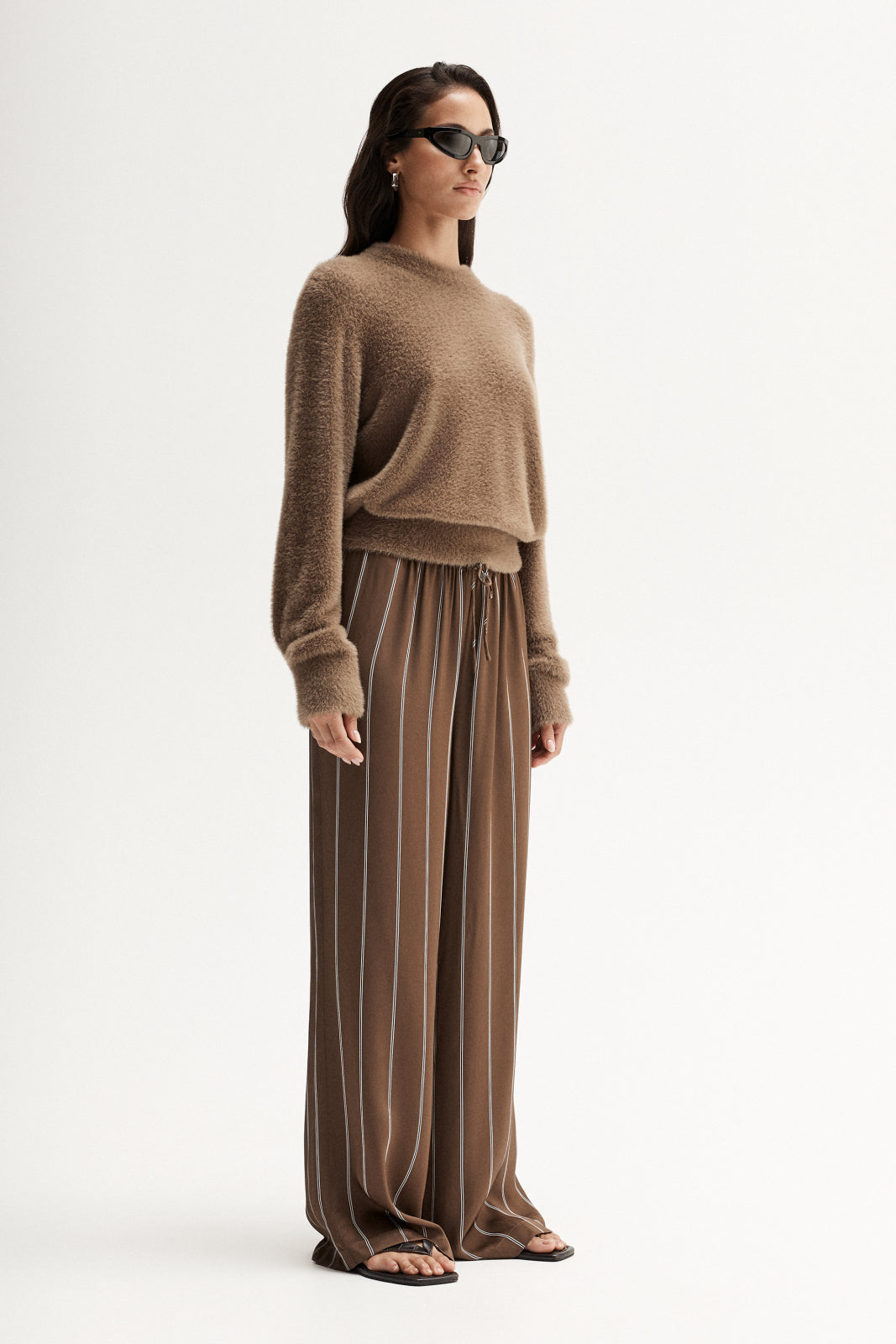 Tate Knit Top Tan