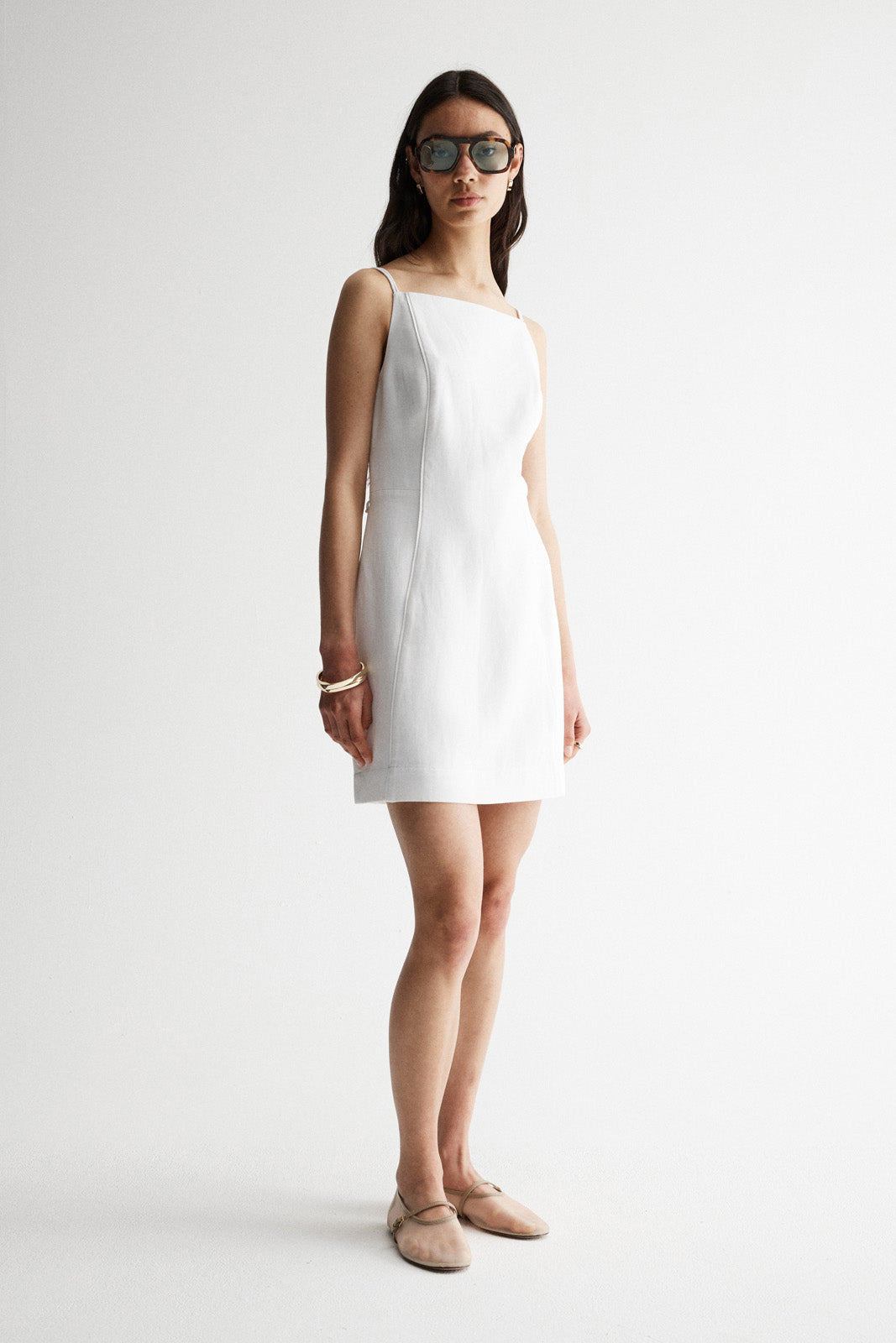 Mahina Dress White