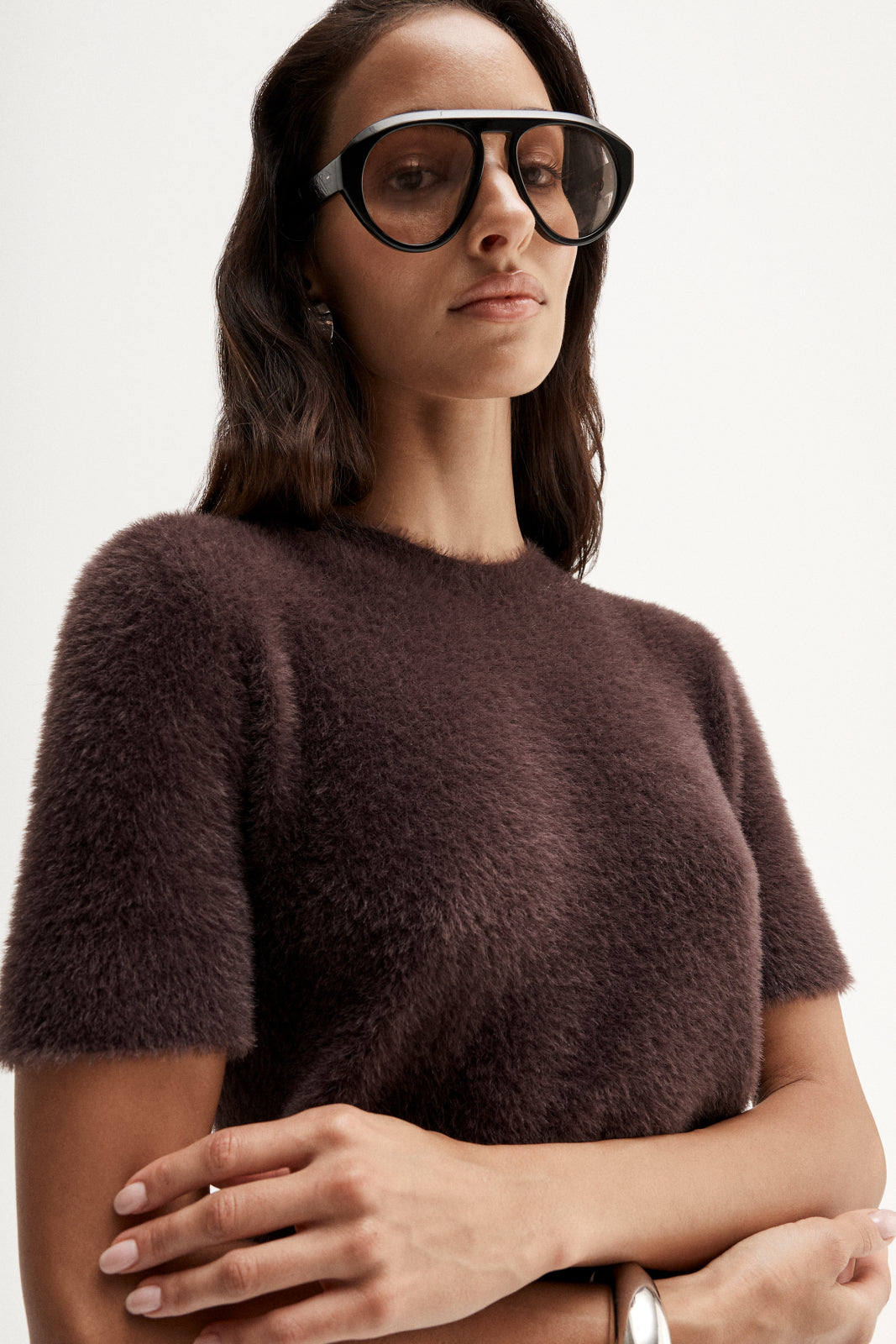 Mochi Knit Tee Shiraz
