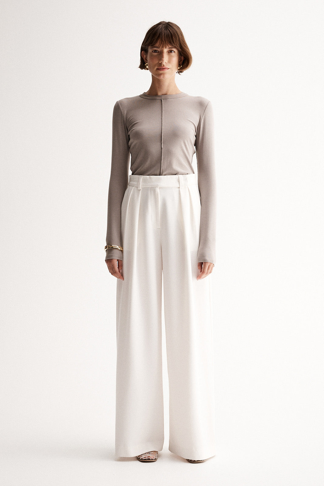 Elise Top Almond Marle