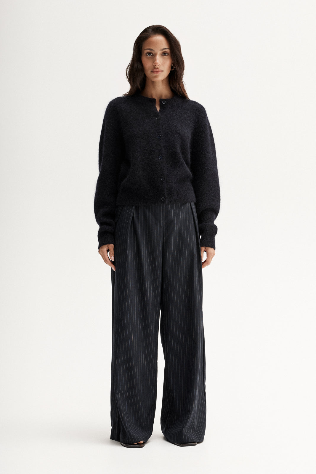 Abigail Knit Cardigan Midnight Navy