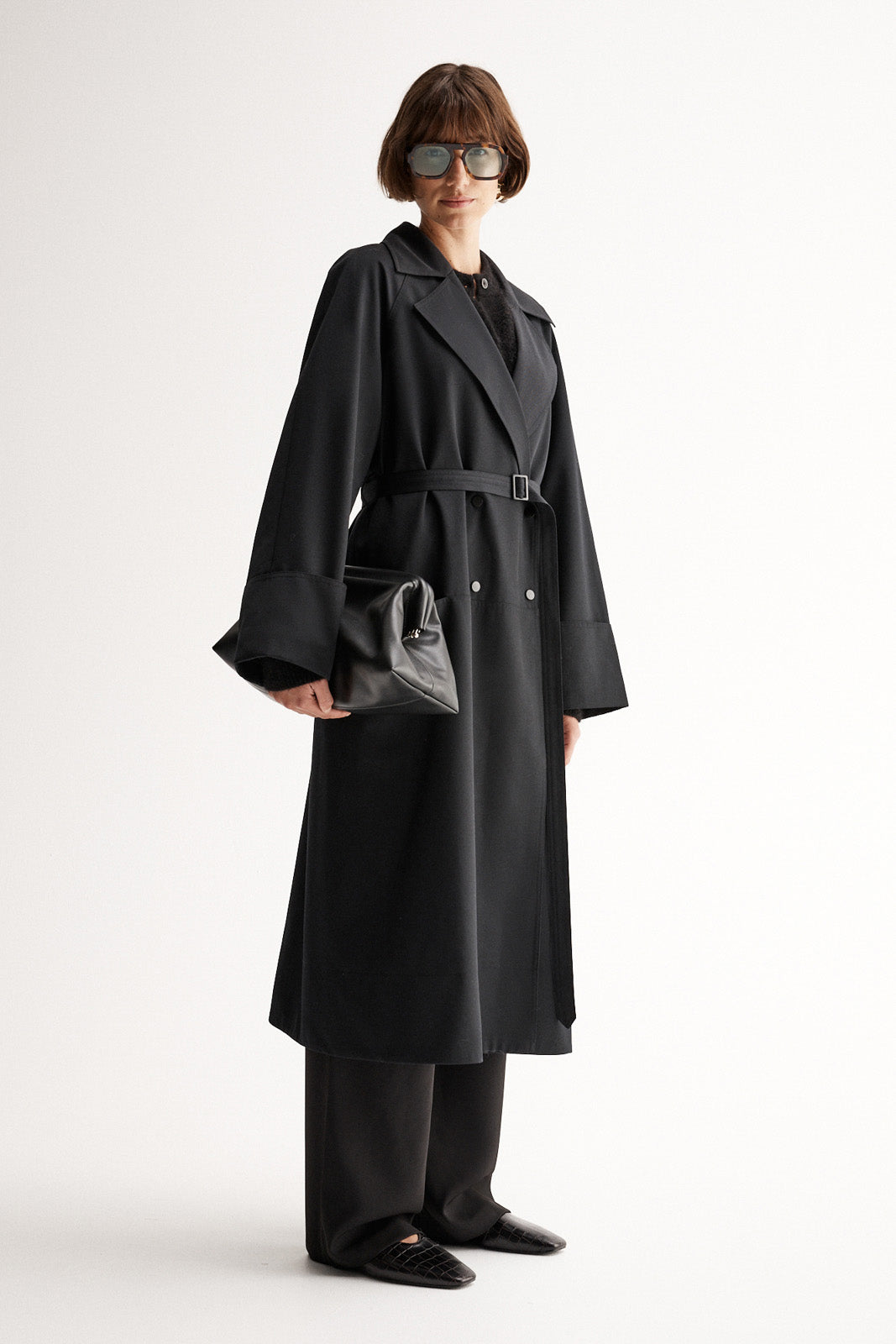 Mabel Coat Black