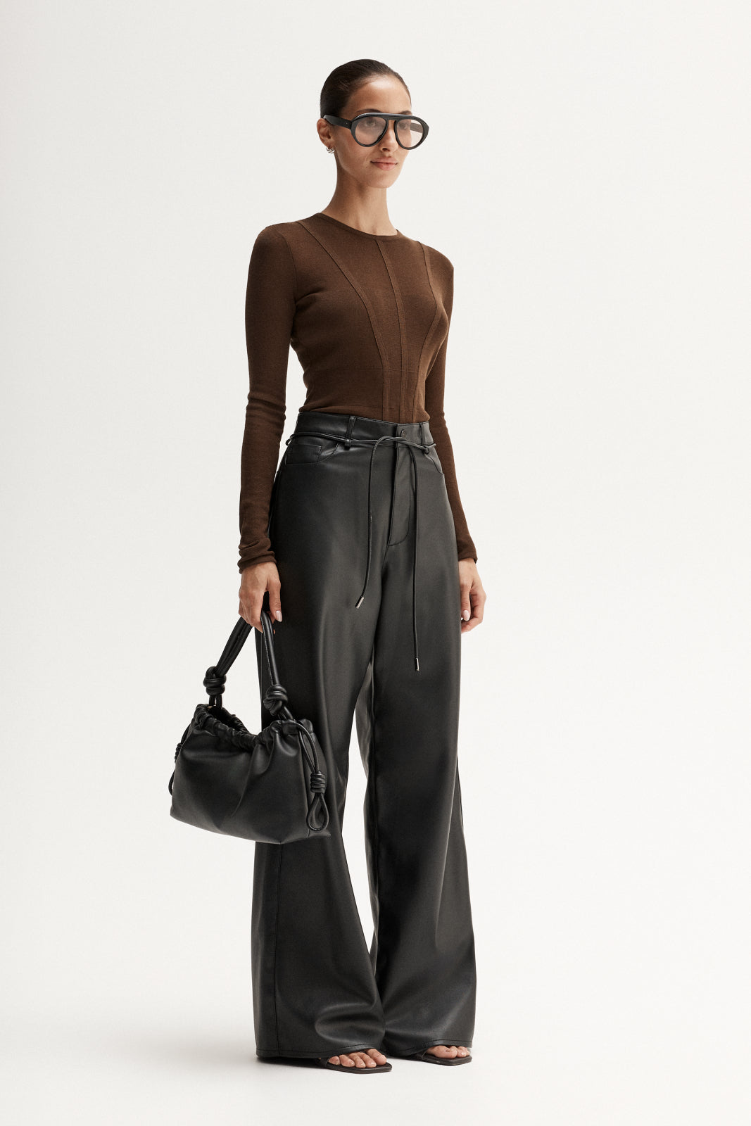 Silia Knit Top Tan