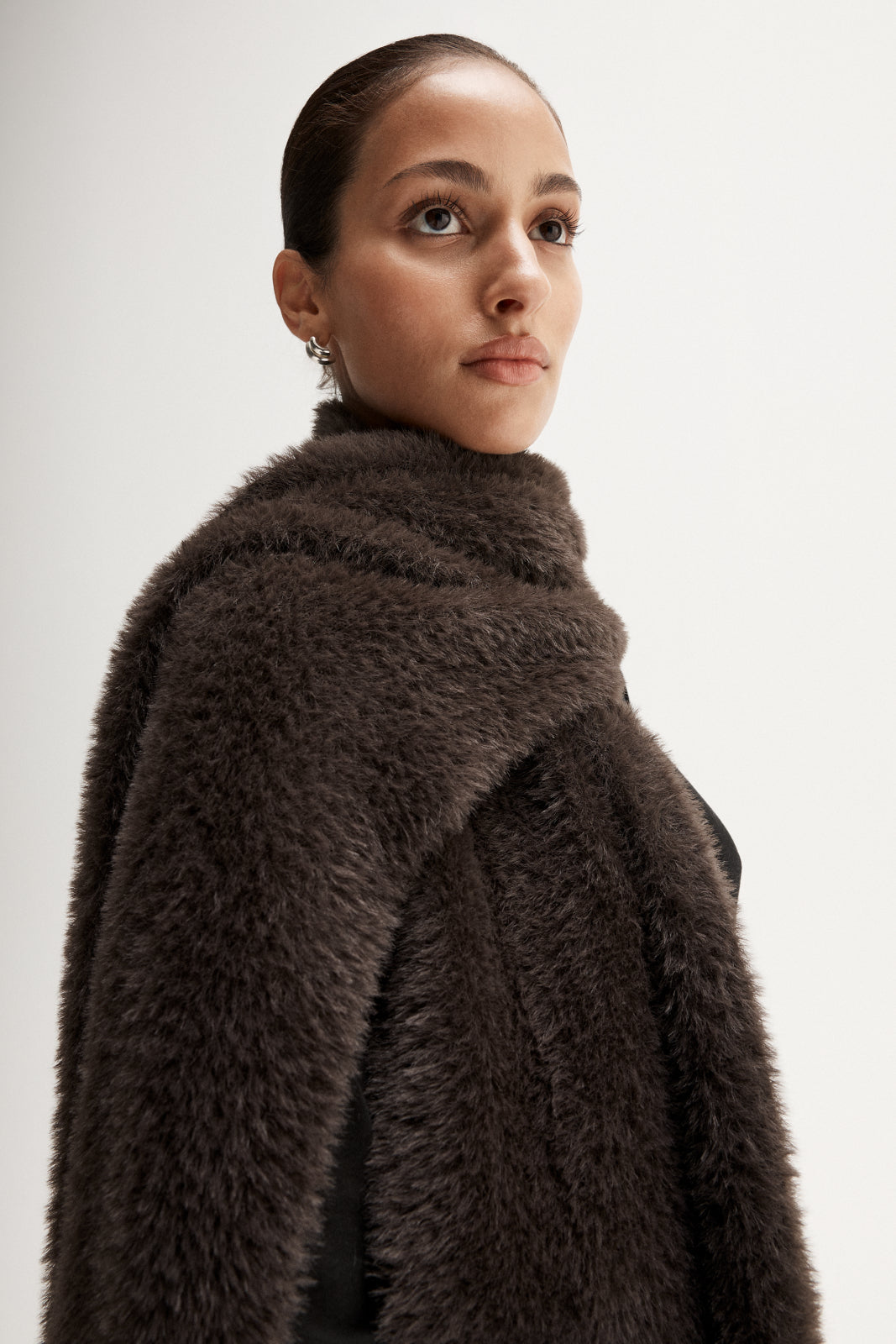 Lottie Scarf Chocolate