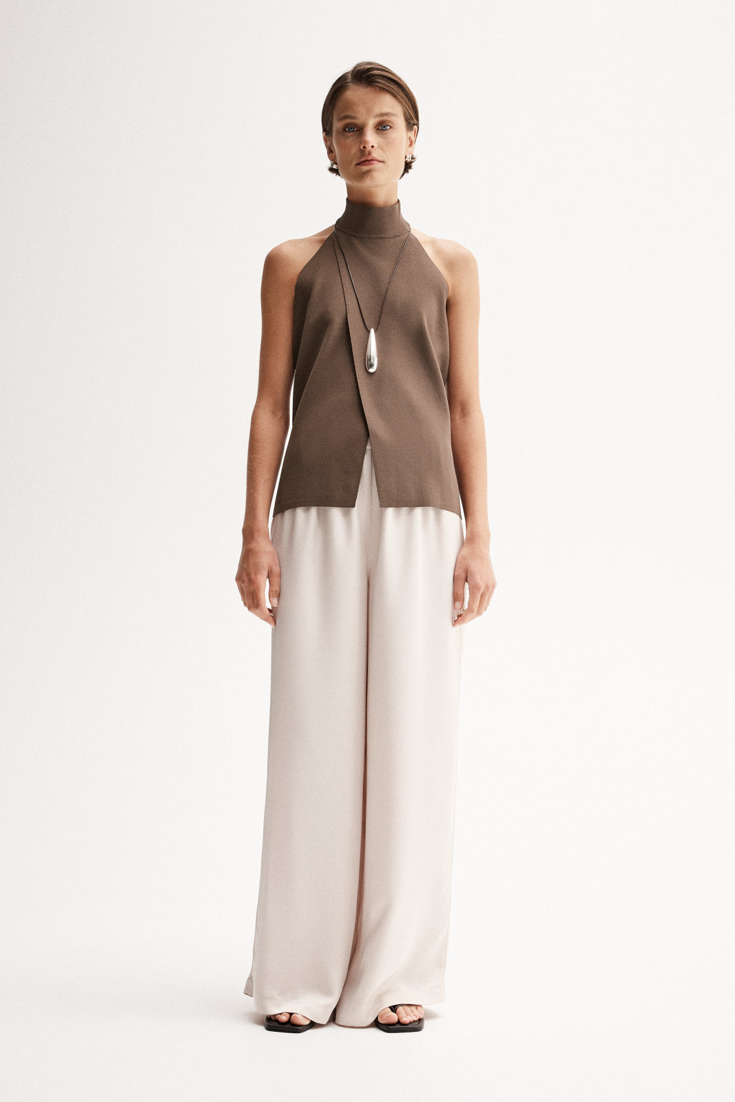 Gisele Knit Top Chocolate