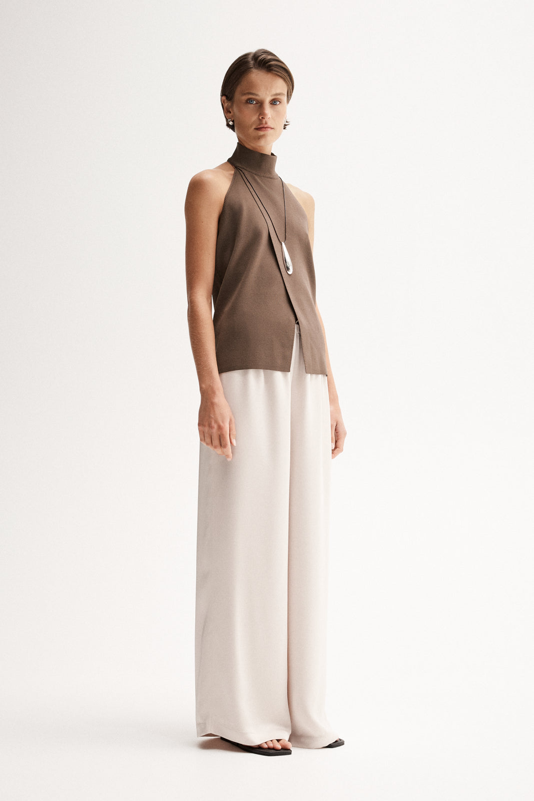 Gisele Knit Top Chocolate