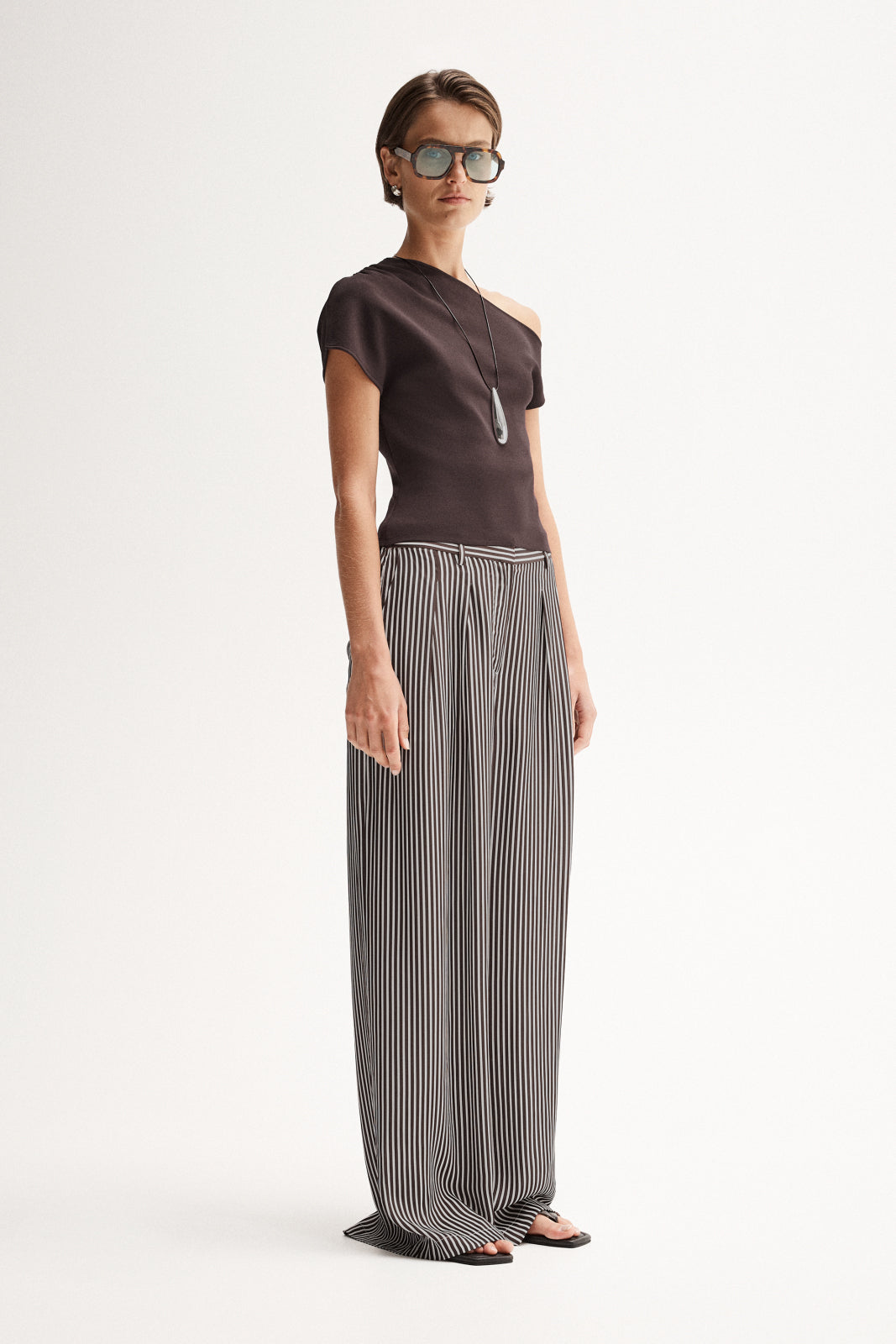 Serena Knit Top Chocolate