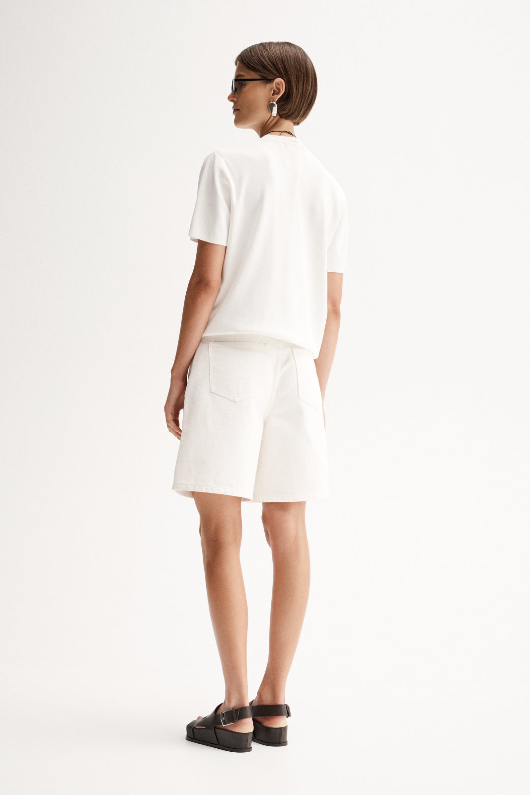 Wilbour Knit Tee White