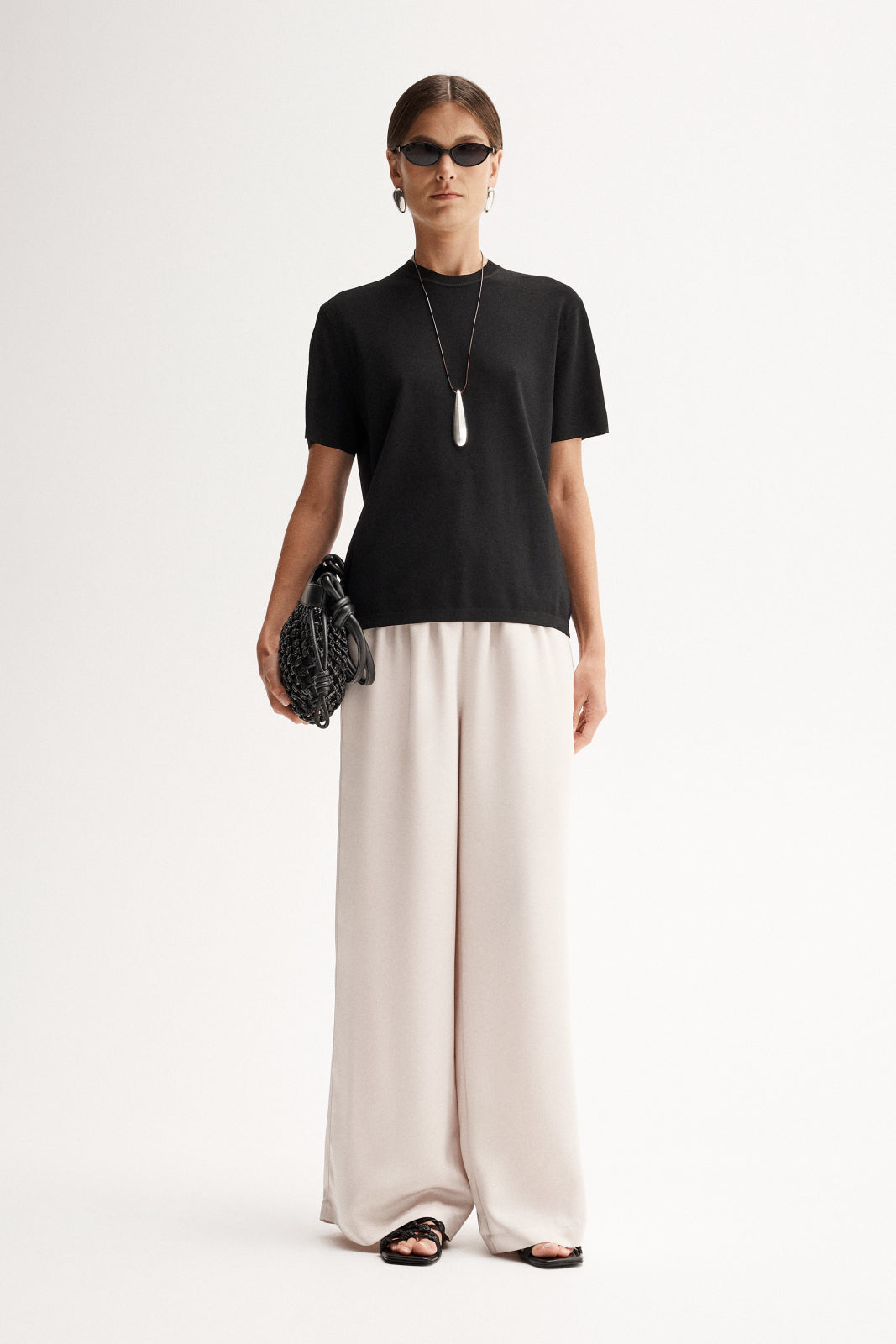 Wilbour Knit Tee Black