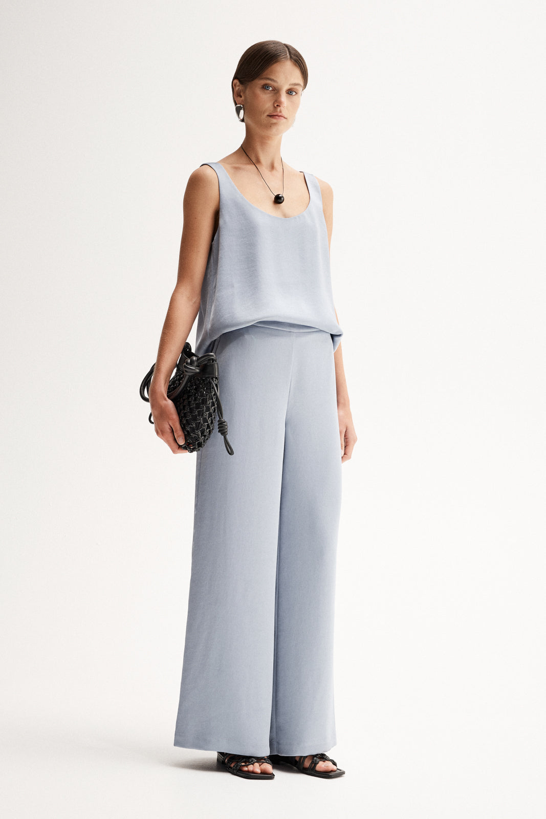 Eleanor Pant Dusty Blue
