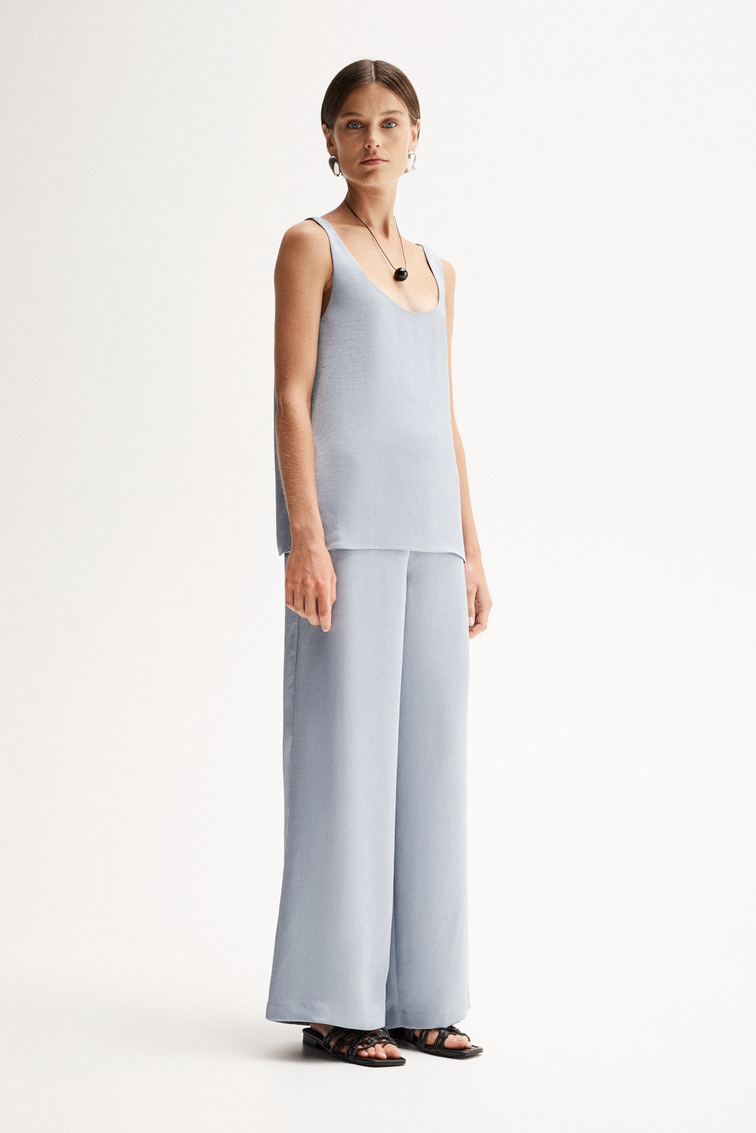 Eleanor Pant Dusty Blue
