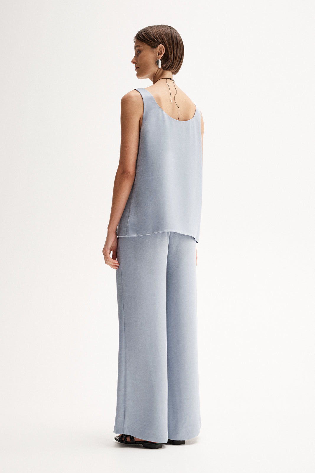 Eleanor Pant Dusty Blue