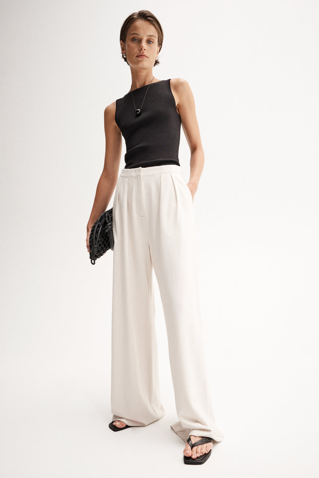 Manon Pant Ecru