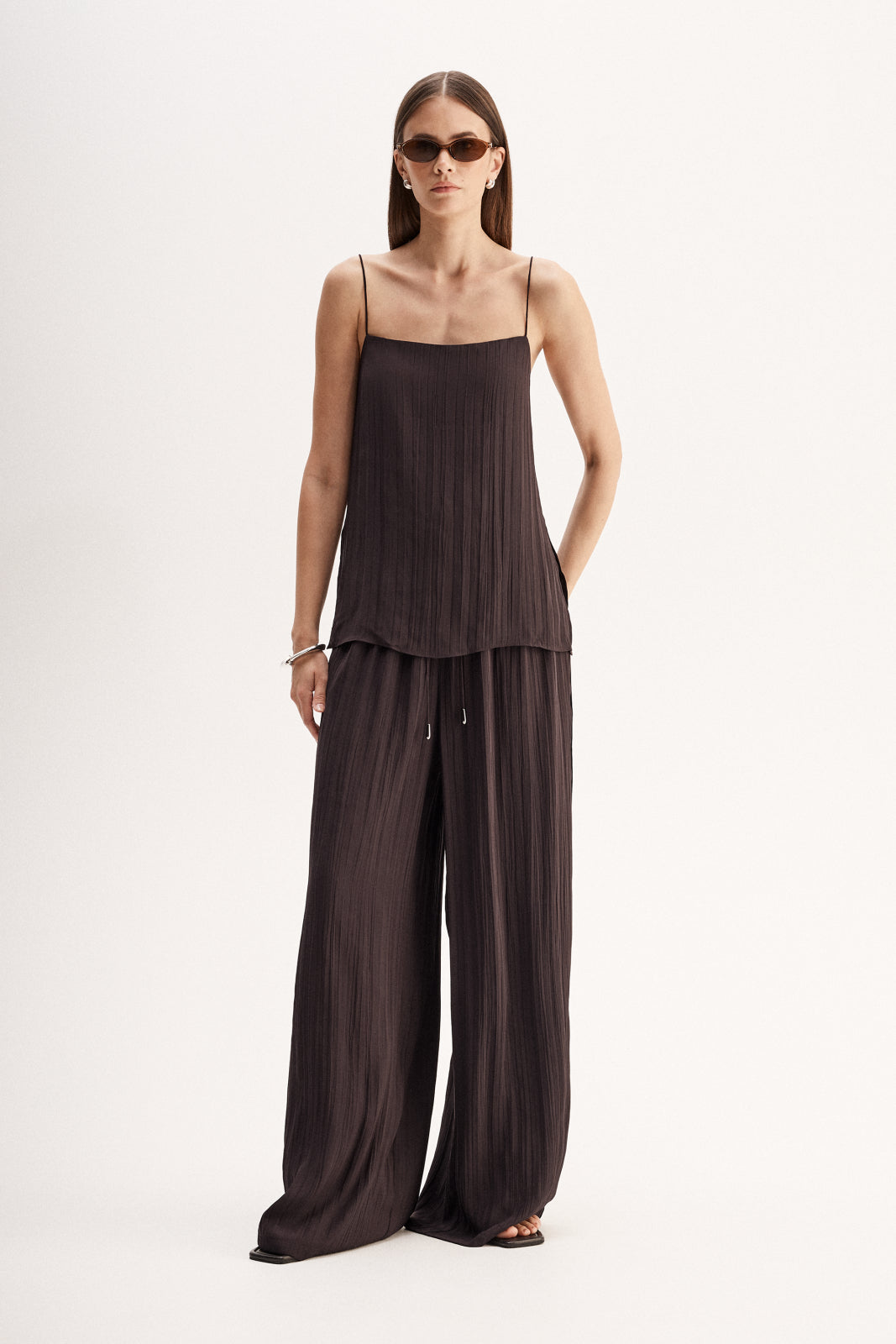 Elka Collective Beckett Top Chocolate