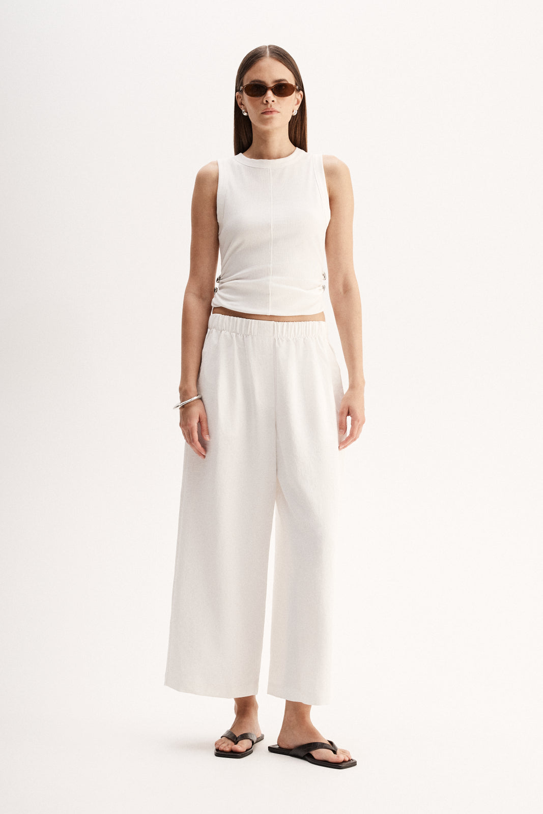 Charlie Top White