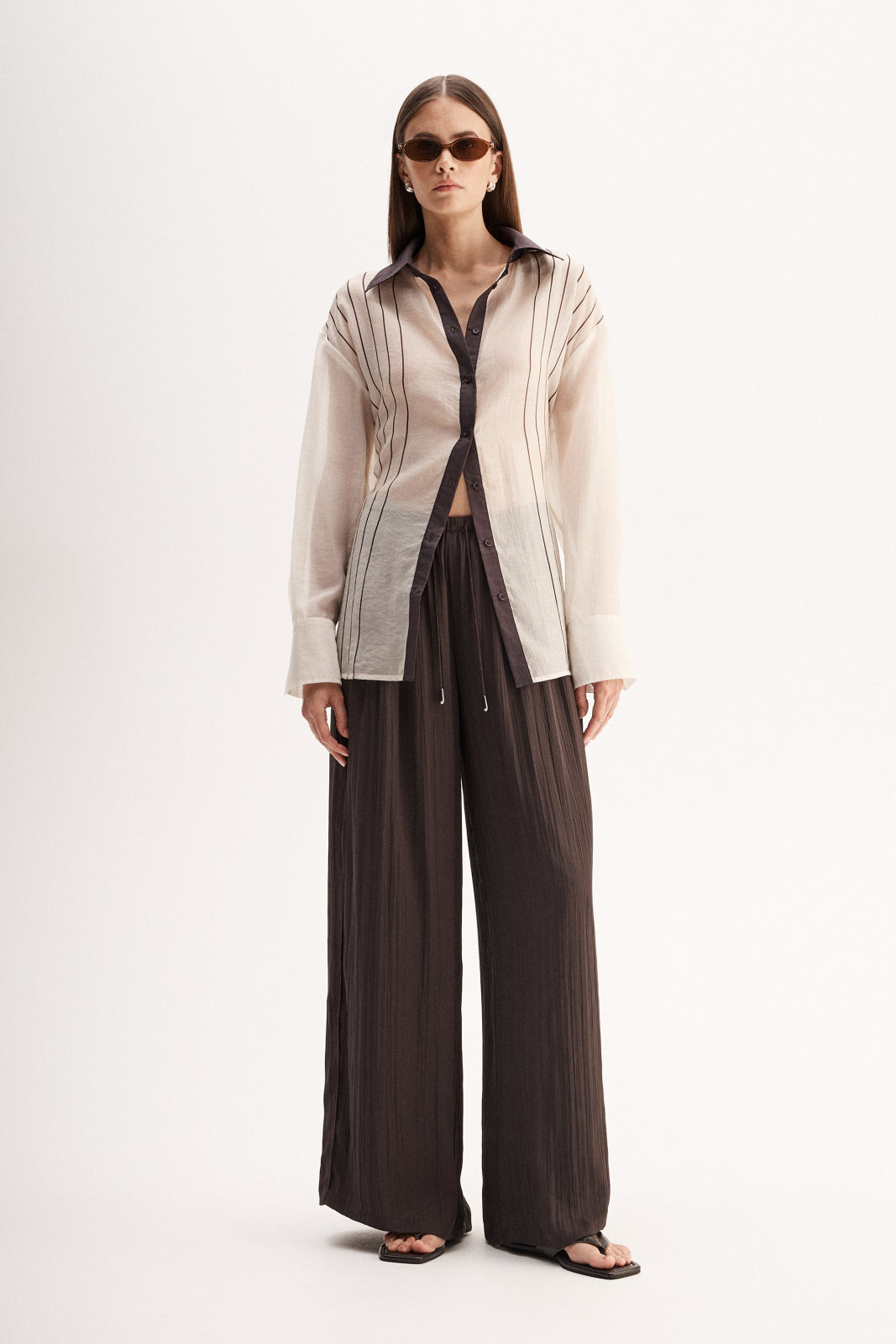 Havana Shirt Chocolate Stripe