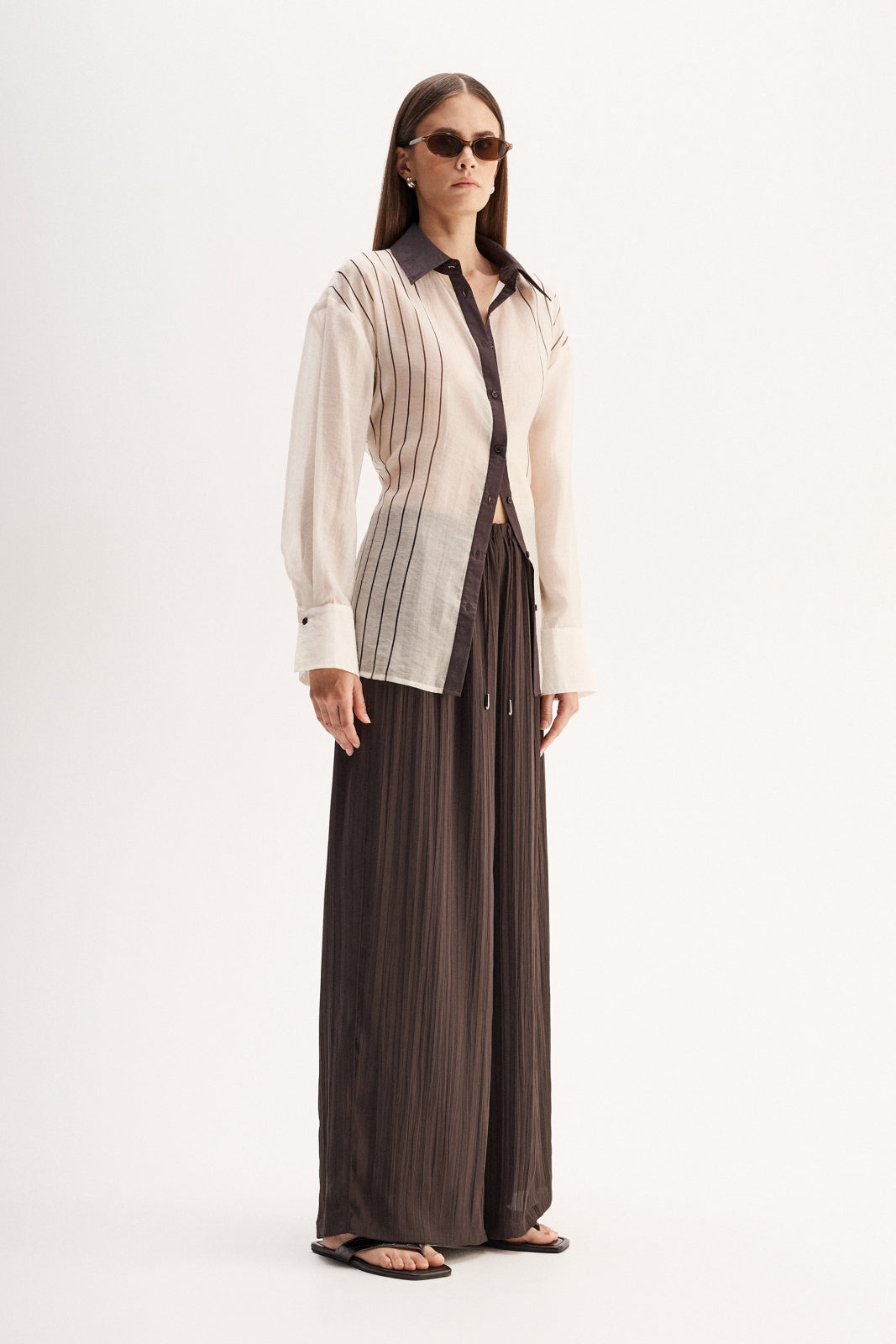 Havana Shirt Chocolate Stripe