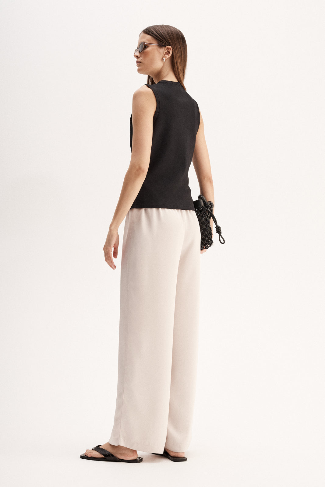 Lana Knit Vest Black