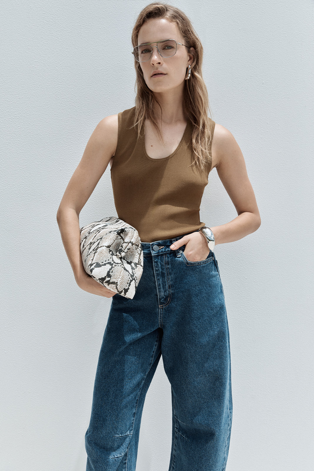 Hayes Knit Top Moss