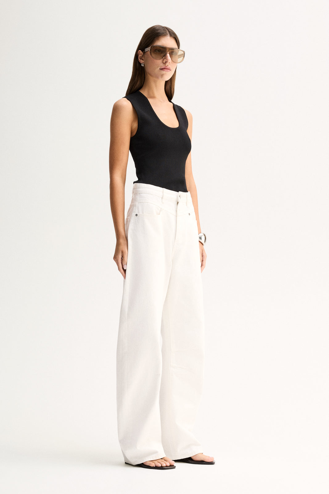 Hayes Knit Top Black