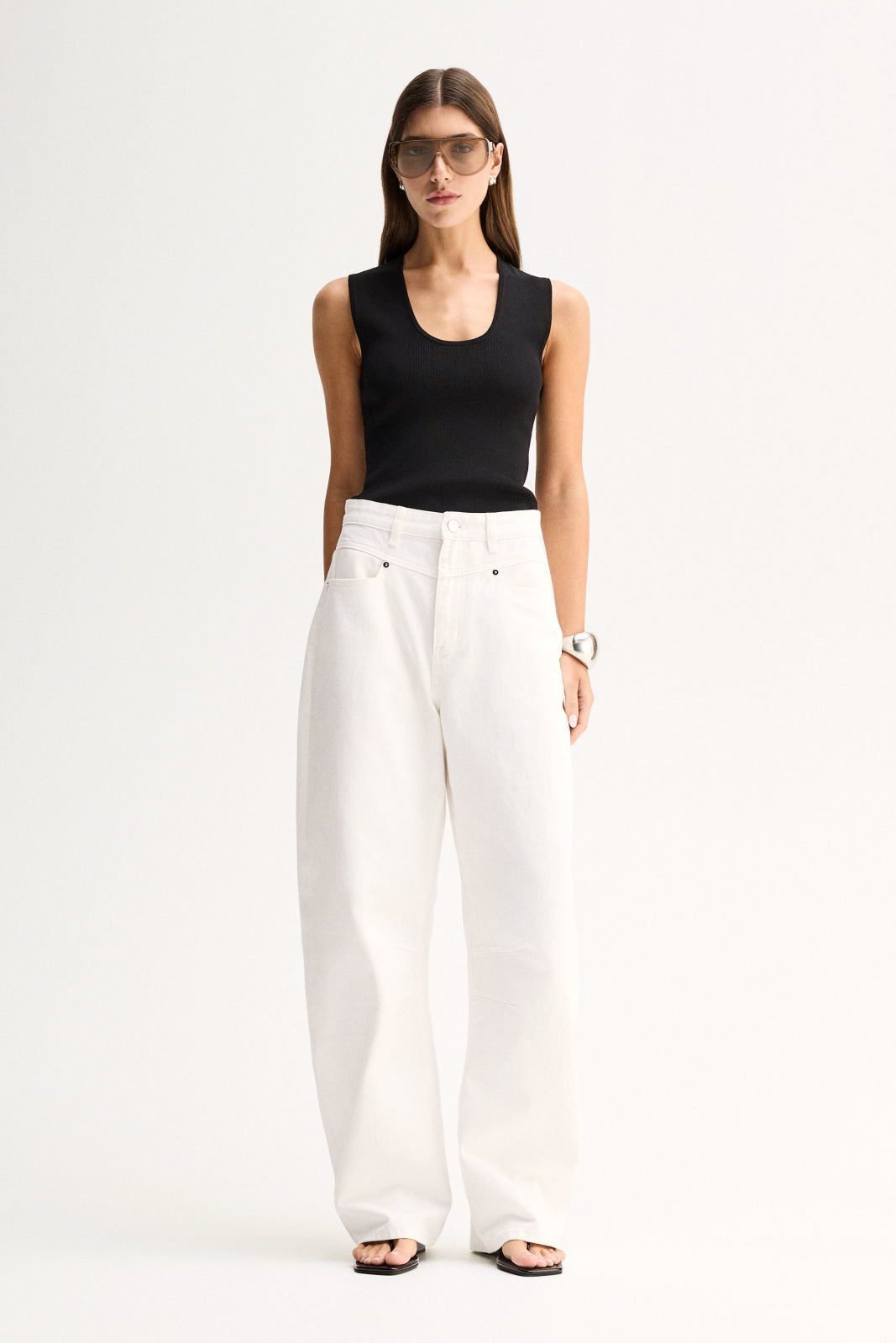 Hayes Knit Top Black