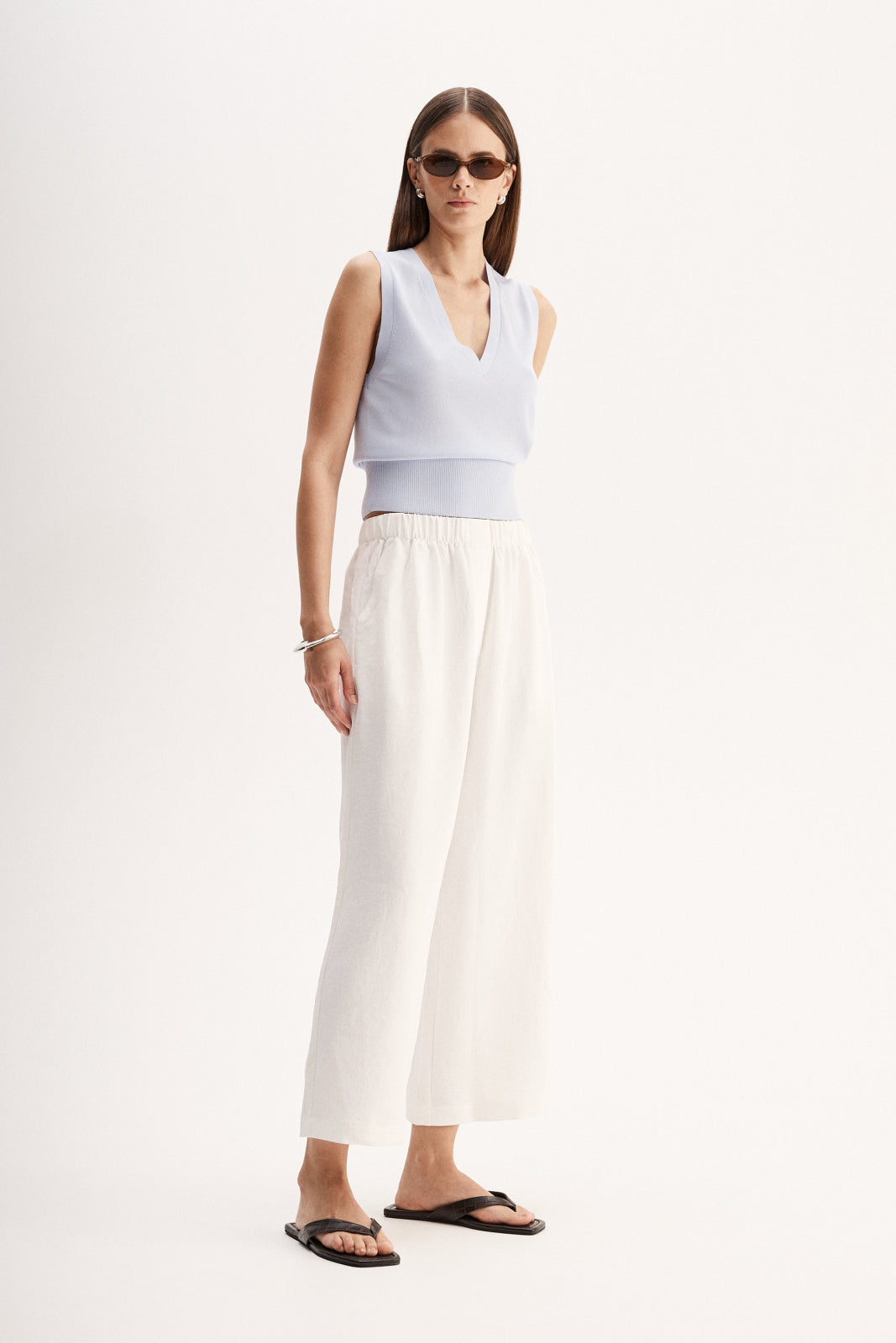 Winslet Knit Top Cornflower