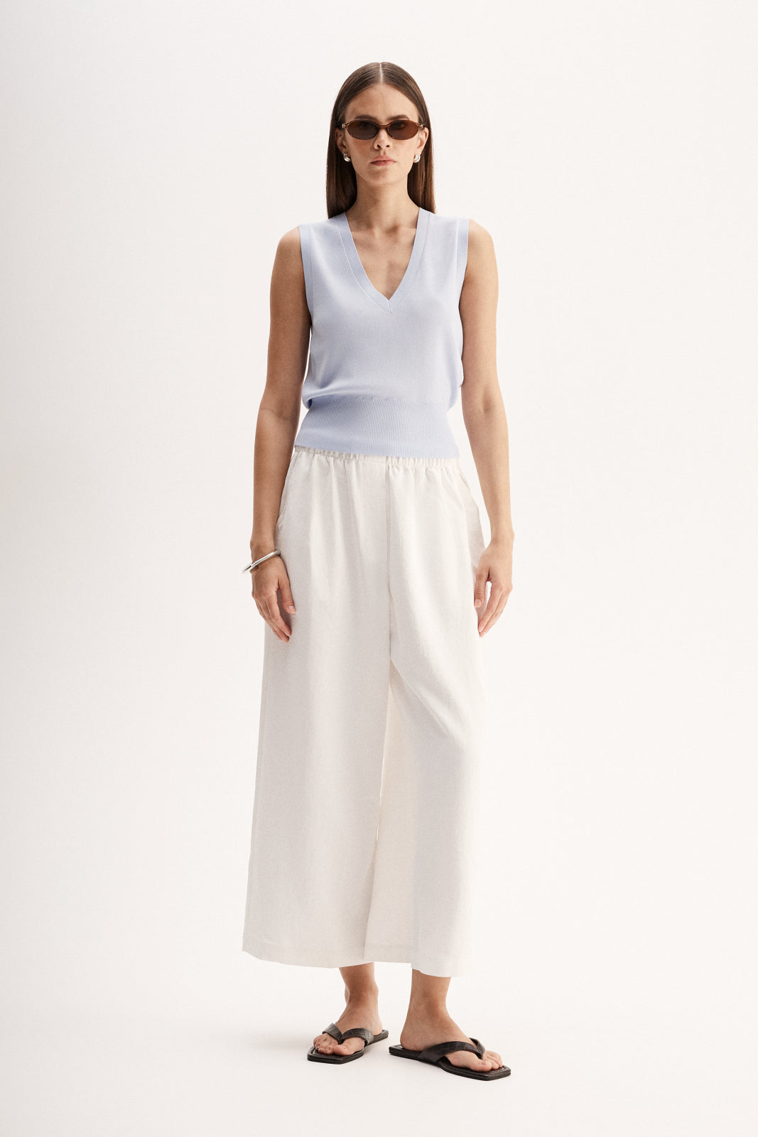 Winslet Knit Top Cornflower