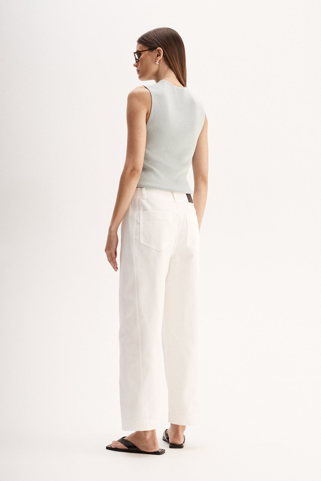 Blair Knit Top Light Blue
