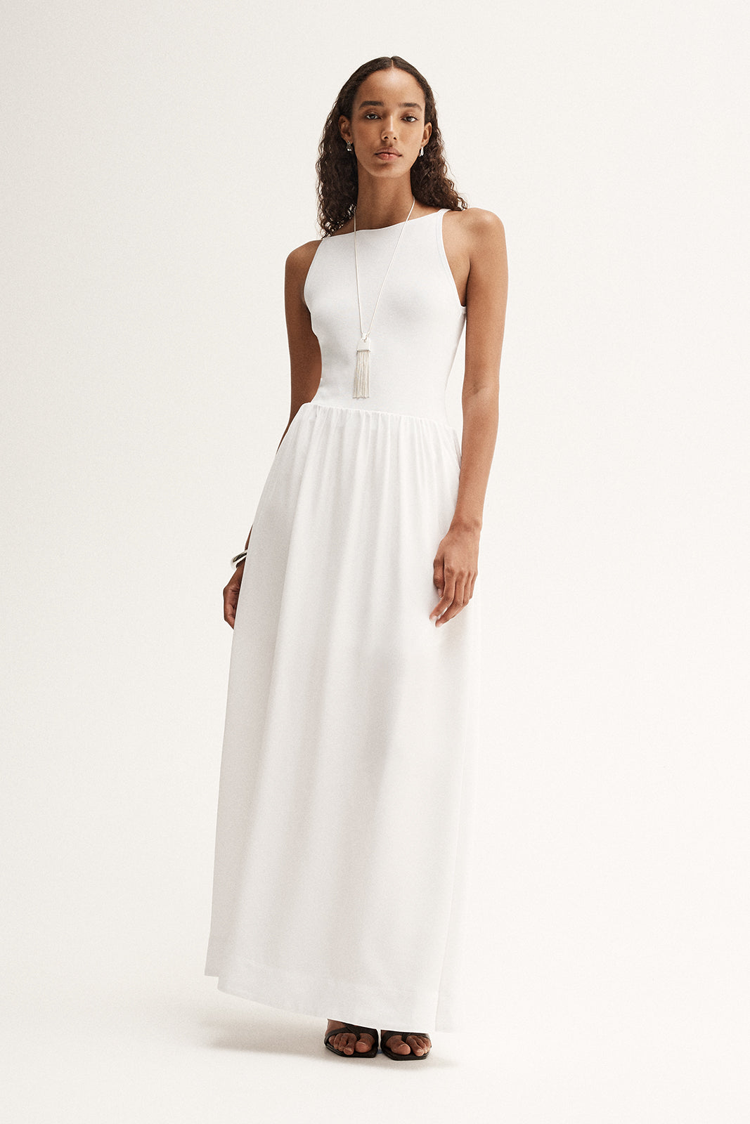 Dana Maxi Dress White