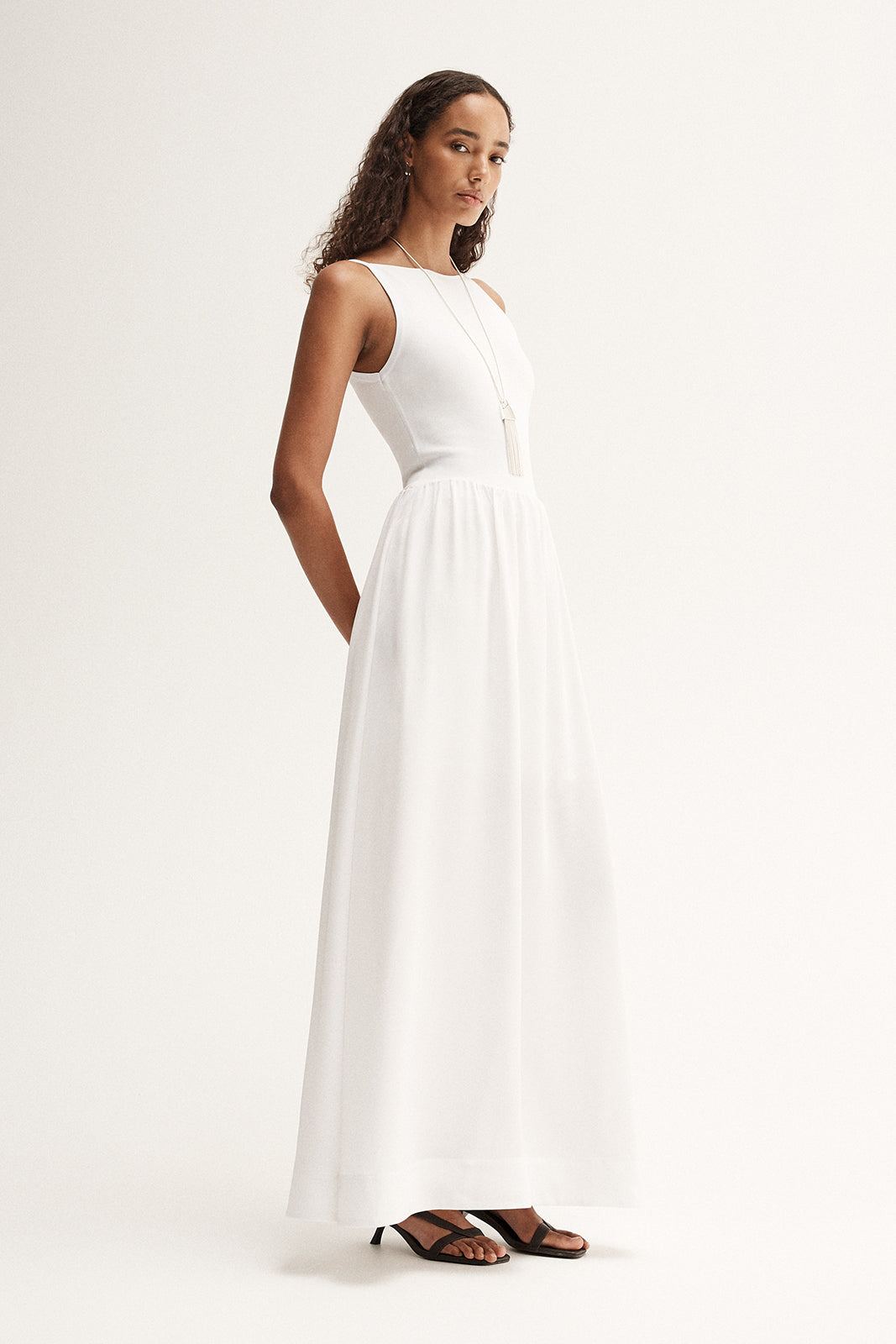 Dana Maxi Dress White