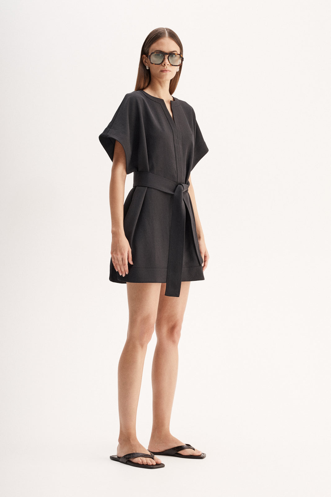 Kenji Mini Dress Ink