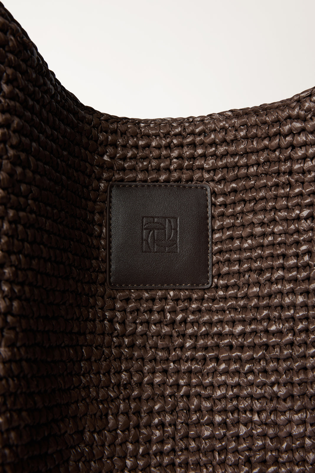 Maya Oversized Beach Bag Chocolate