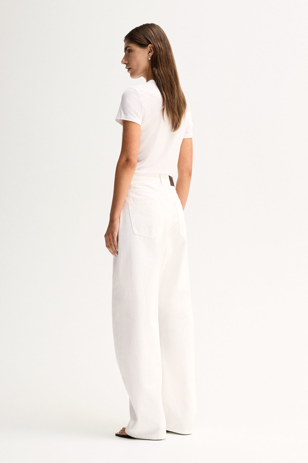 Bonnie Fitted Tee White