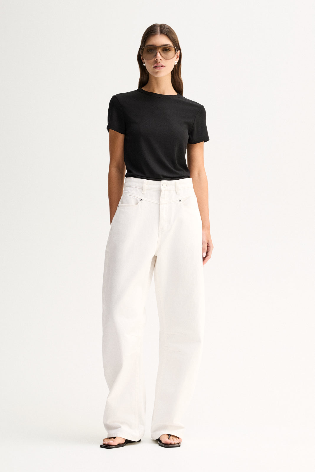 Bonnie Fitted Tee Black