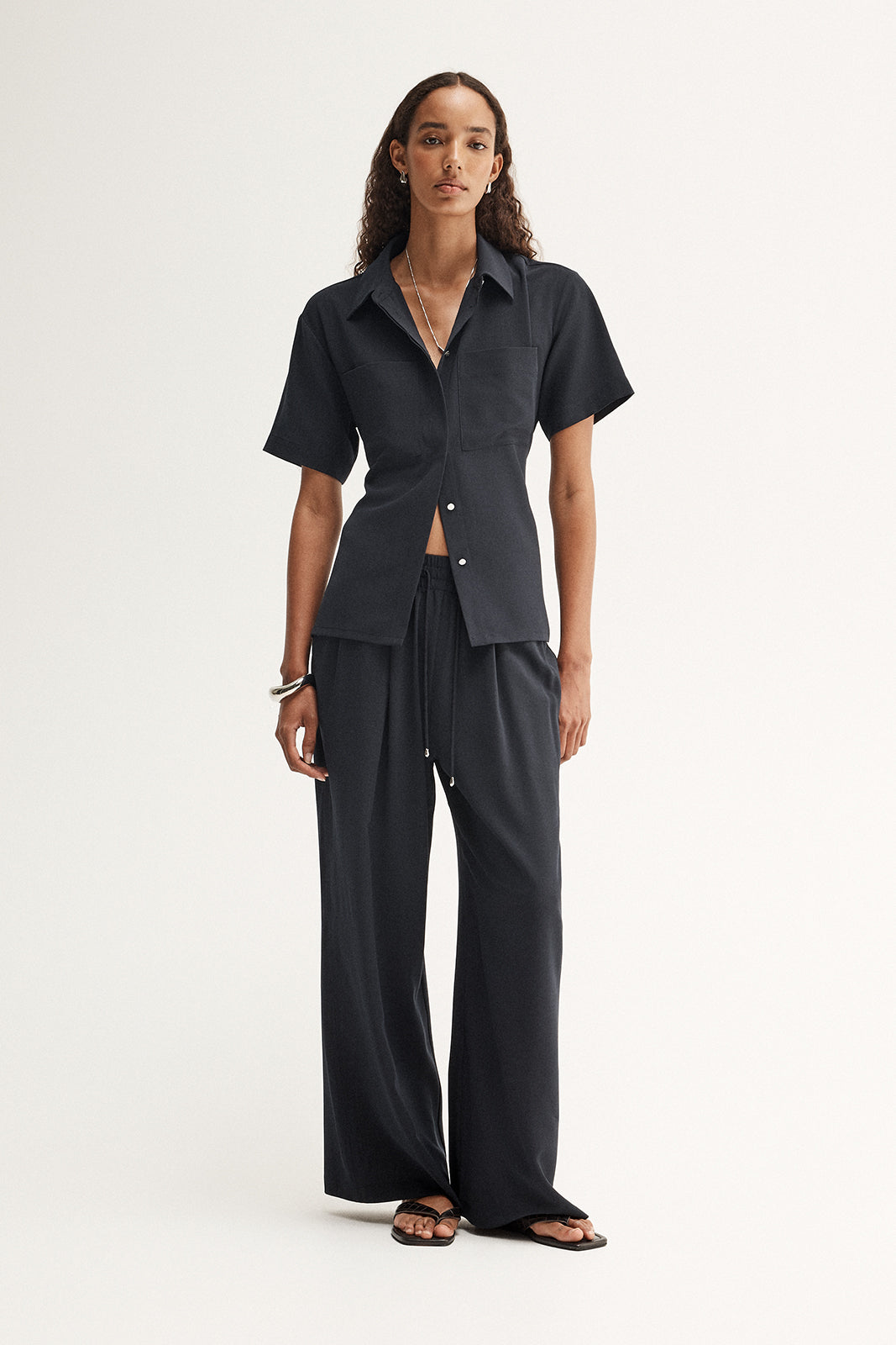 Miller Short Sleeve Shirt Midnight Ink
