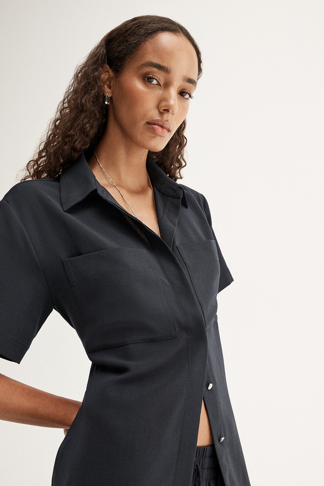 Miller Short Sleeve Shirt Midnight Ink