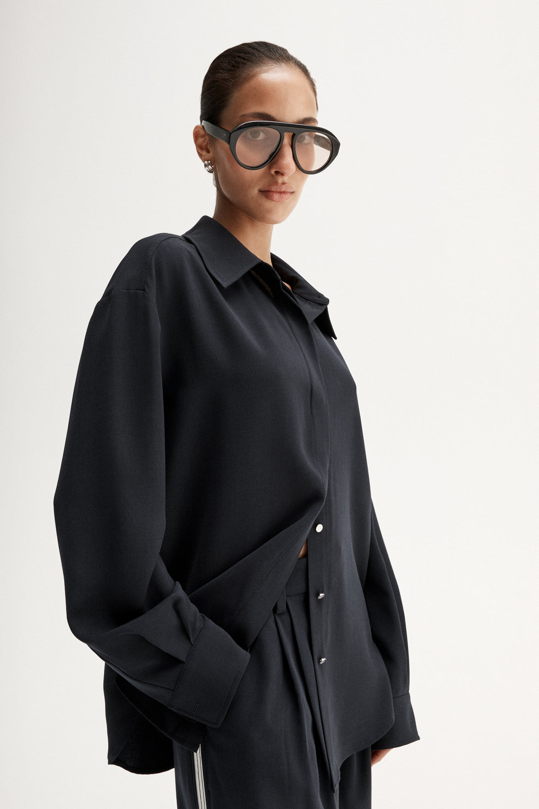 Miller Long Sleeve Shirt Midnight Ink