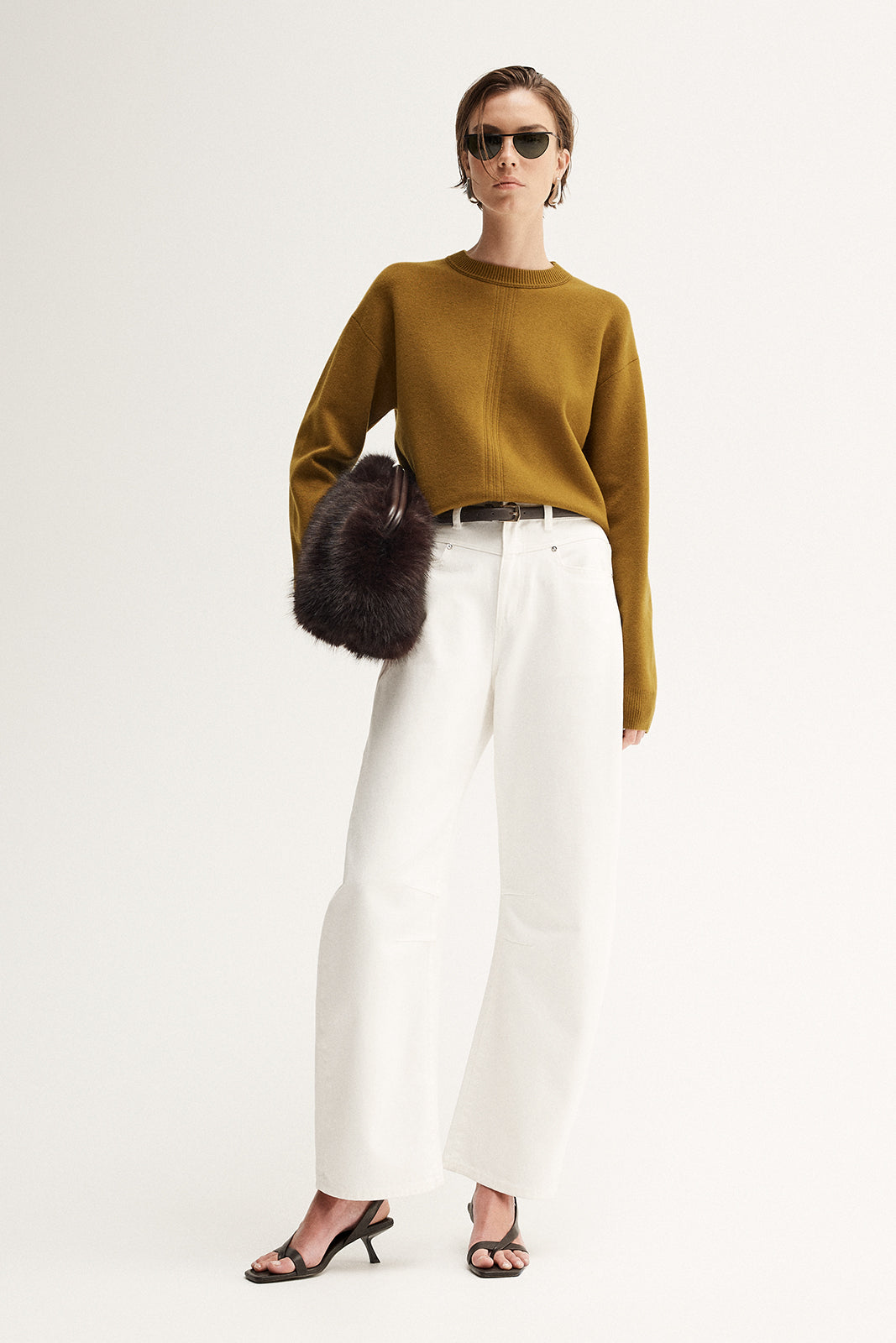 Bailey Knit Jumper Moss